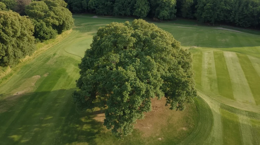 Golf course aerial photography and drone video services
