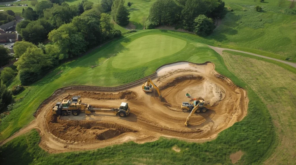 Golf course aerial photography and drone video services