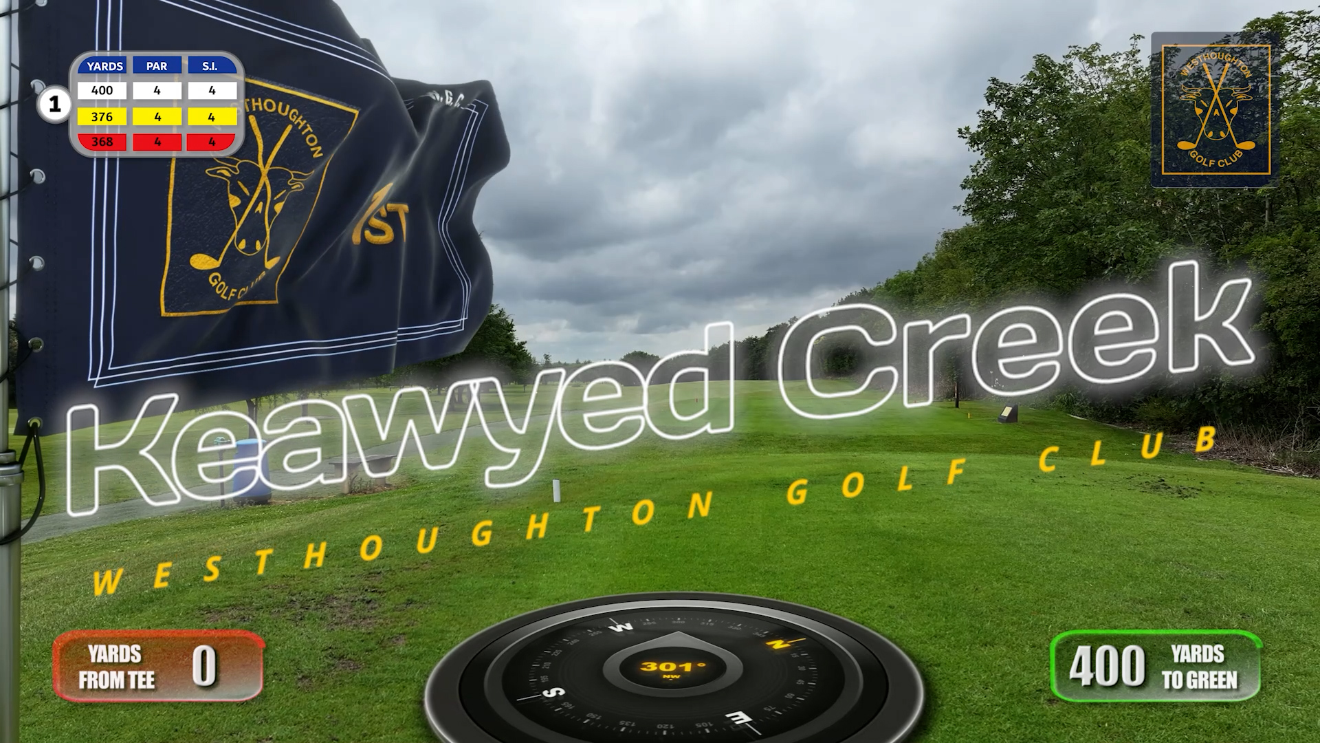 Golf course drone flyover – premium cinematic example